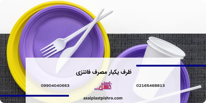 انواع ظرف یکبار مصرف فانتزی